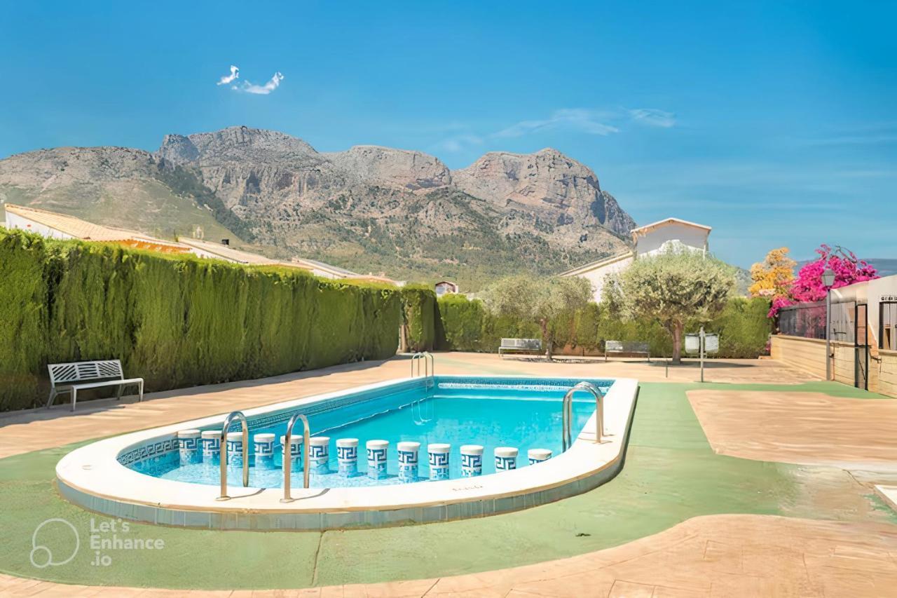 Velo Villa W/ A/C, Free Wi-Fi & Pool Near Benidorm Polop Ngoại thất bức ảnh